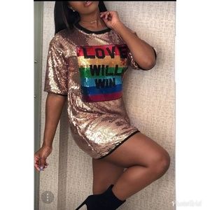 Sequin Dress